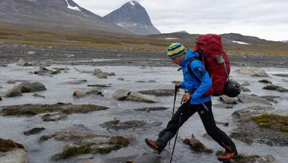 Wildnis-Trekking im Sarek 33