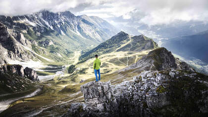 Stubaital Stubaier Alpen Seven Summits Tirol Österreich Hoher Burgstall Wandern Bergsteigen