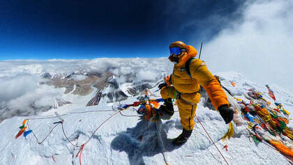 David Göttler besteigt Everest ohne Flaschensauerstoff