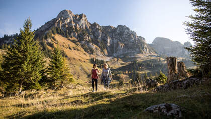 Freiburger Voralpen; Wandertouren im Herbst 