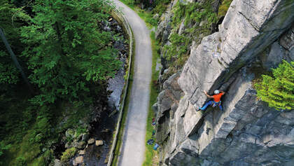 Klettern im Erzgebirge