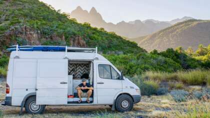 Mobile Office - Van life