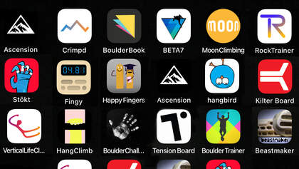 Apps Klettertraining