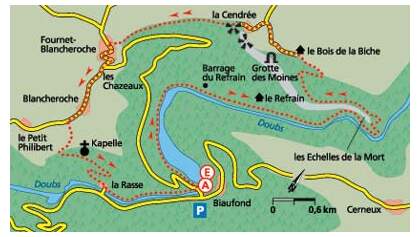 Tour 1: Verwegene Schmugglerpfade am Doubs