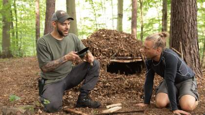 Outdoor Survival-Training mit Maurice Ressel