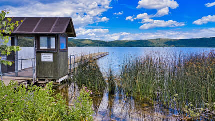 Laacher See Deutschland Eifel Vulkaneifel