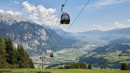 Seilbahn Bergbahn Innsbruck Tirol Österreich wandern Urlaub