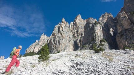 MSL Alpinklettern in der Rosengartengruppe der Dolomiten