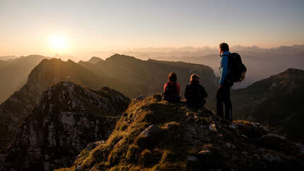 Freiburger Voralpen; Wandertouren im Herbst 