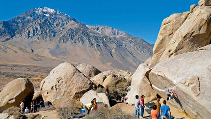 Bouldern in den Buttermilks