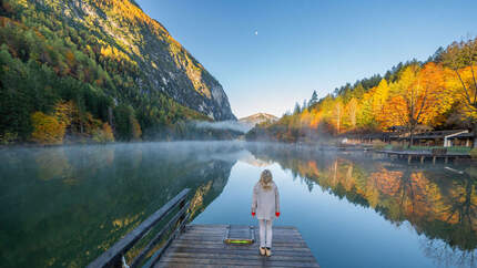 Tristacher See Osttirol Lienzer Dolomiten Österreich