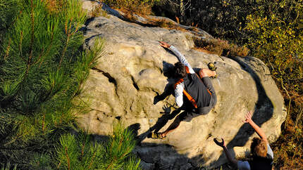 Schwierigkeitsgrade Bouldern