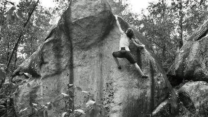 Bouldern in Fontainebleau