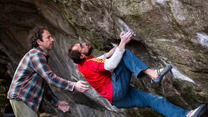 Bouldern in Brione, Tessin