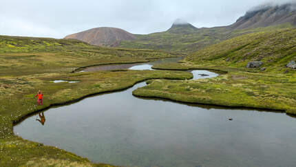 Unterwegs auf dem Víknaslóðir in Island