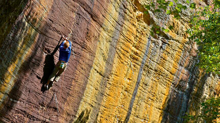 Klettern Red River Gorge