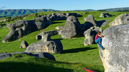 Bouldern in Neuseeland 