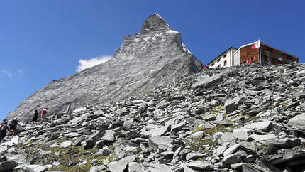 OD 2019 Matterhorn Schweiz Hörnlihütte Berghütte