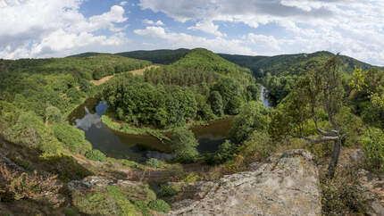 Nationalpark Thayatal Österreich Niederösterreich Grenze Tschechien Wandern Urlaub Aussichtspunkt Überstieg