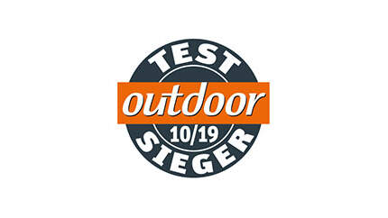 OUTDOOR Testsieger Logo