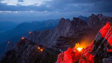 Johannifeuer Karwendel