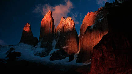 OD Torres del Paine Nationalpark Patagonien