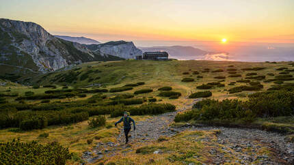 Steiermark Österreich Hochsteiermark Rax Karl-Ludwig-Haus Hütte wandern