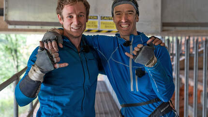 Tom Randall & Pete Whittaker Brits climb Bridges