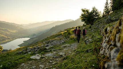 Freiburger Voralpen; Wandertouren im Herbst 