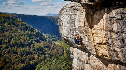 Klettern New River Gorge USA