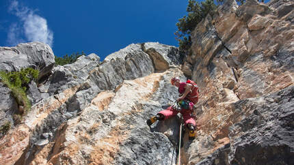 MSL Alpinklettern in der Rosengartengruppe der Dolomiten