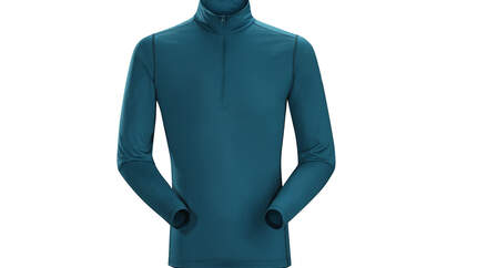 Arcteryx Phase SL Zip Neck Longsleeve