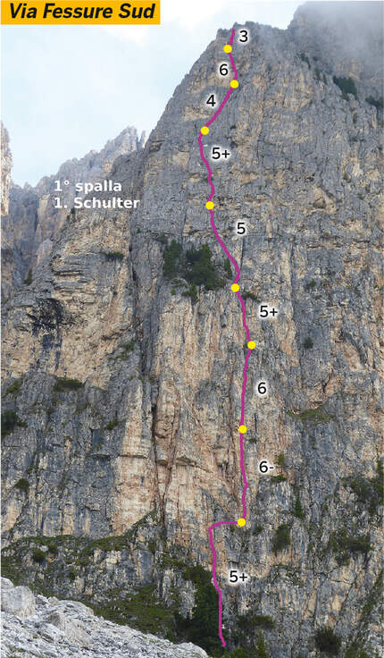 MSL Alpinklettern in der Rosengartengruppe der Dolomiten