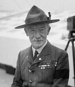 OD Pfadfindergründer Robert Baden-Powell