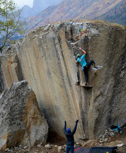 Schwierigkeitsgrade Bouldern