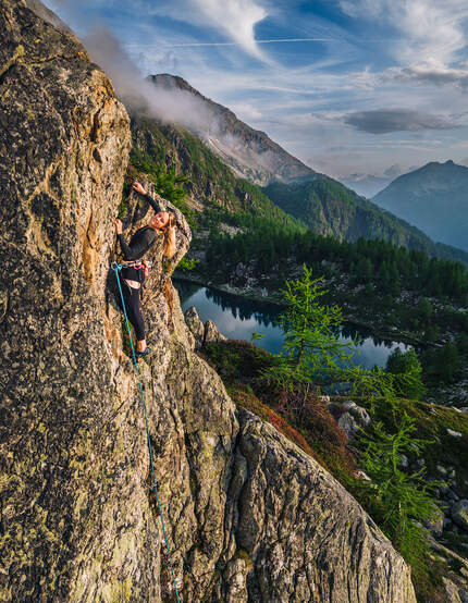 Klettern und Bouldern in Mognola