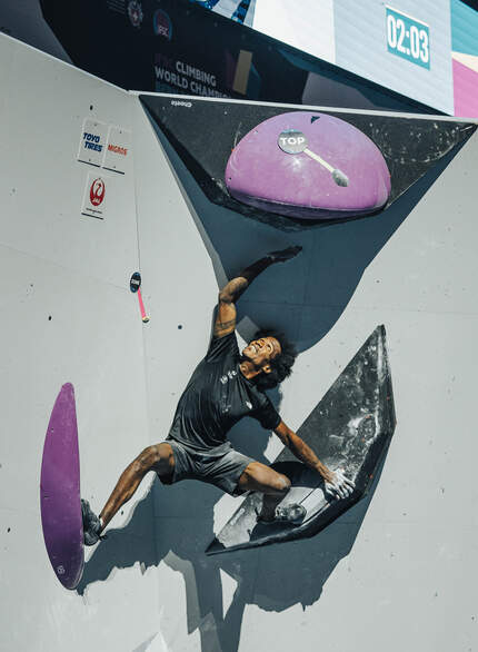 Mickael Mawem Boulderweltmeister Bern 2023