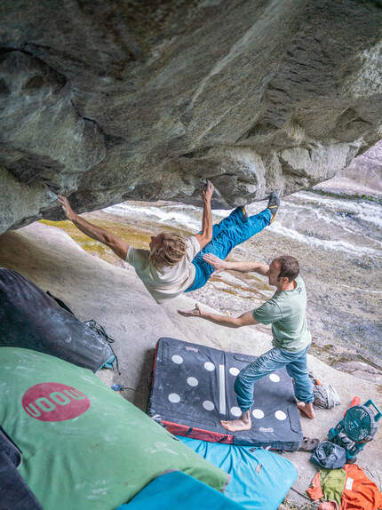 Bouldern im Val Daone