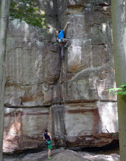 Klettern Göttinger Wald