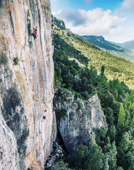 Klettern Ulassai Marosini Klaas Willems Grande vez 7c+