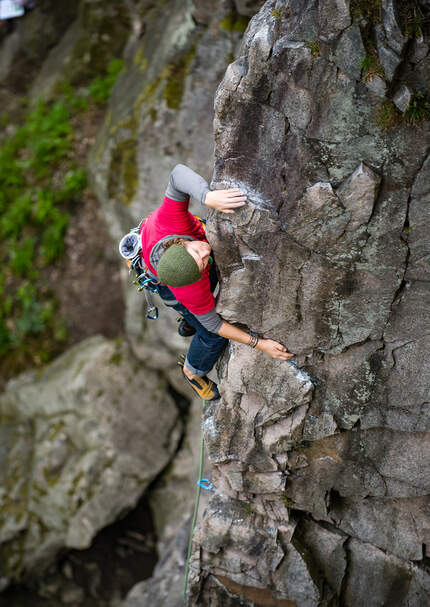 Klettern im südlichen Schwarzwald