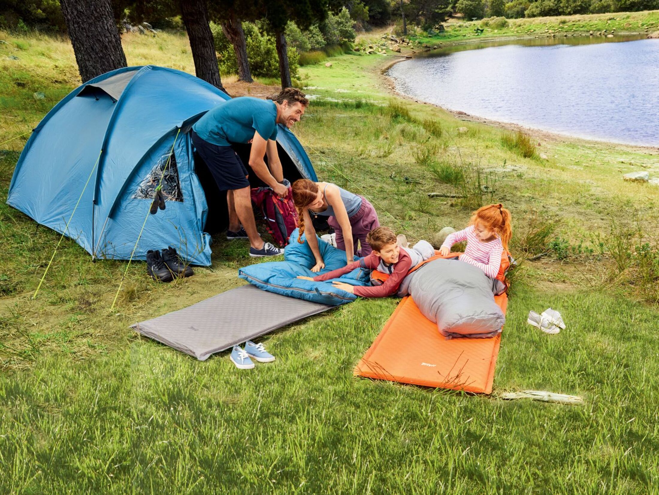 kann Discounter-Camping-Ausrüstung? Test: im Was Billigzelte