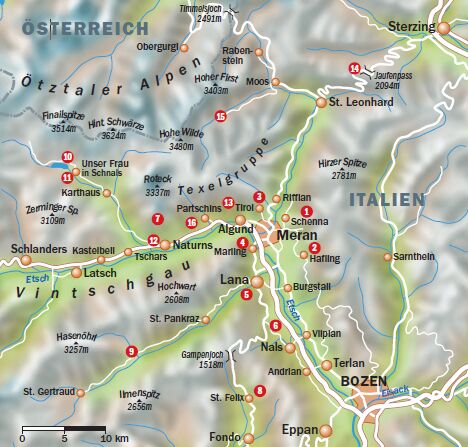 Unsere Wandertipps rund um Meran in Südtirol | outdoor-magazin.com