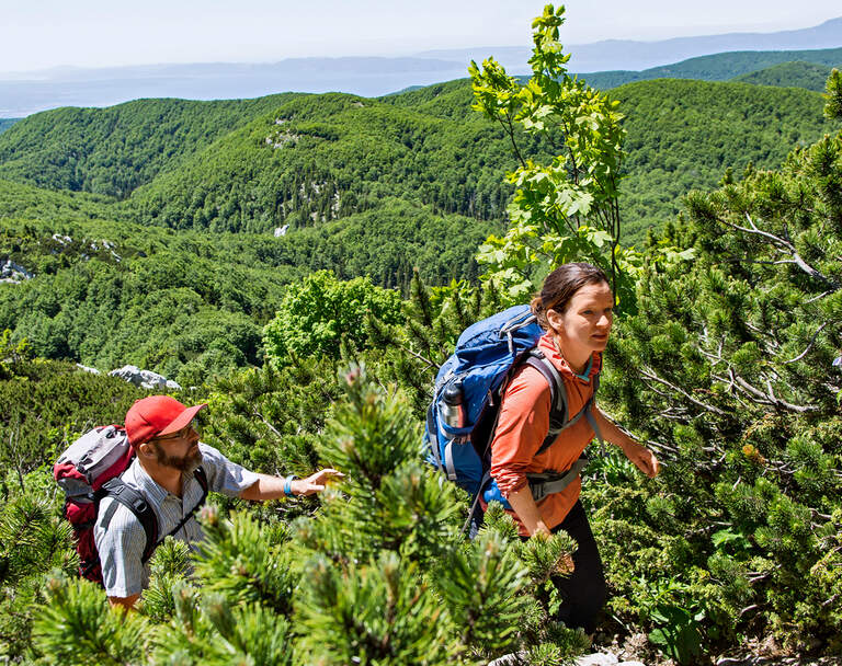 Trekking In Kroatien Via Dinarica Outdoor Magazin Com