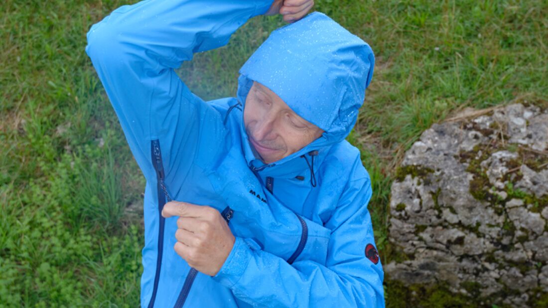 Regenmantel Regenjacke Poncho Regenschutz dünne Folie ganz leicht